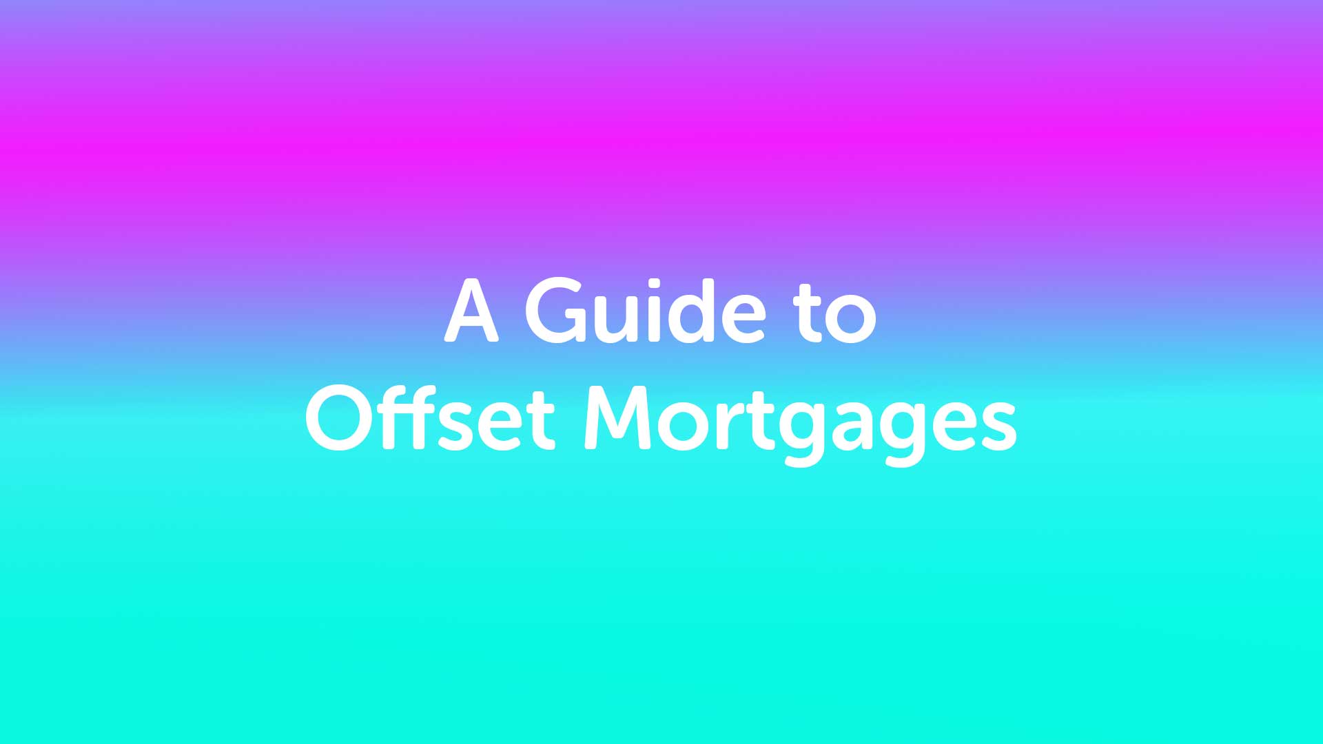 Offset Mortgage Advice in Durham