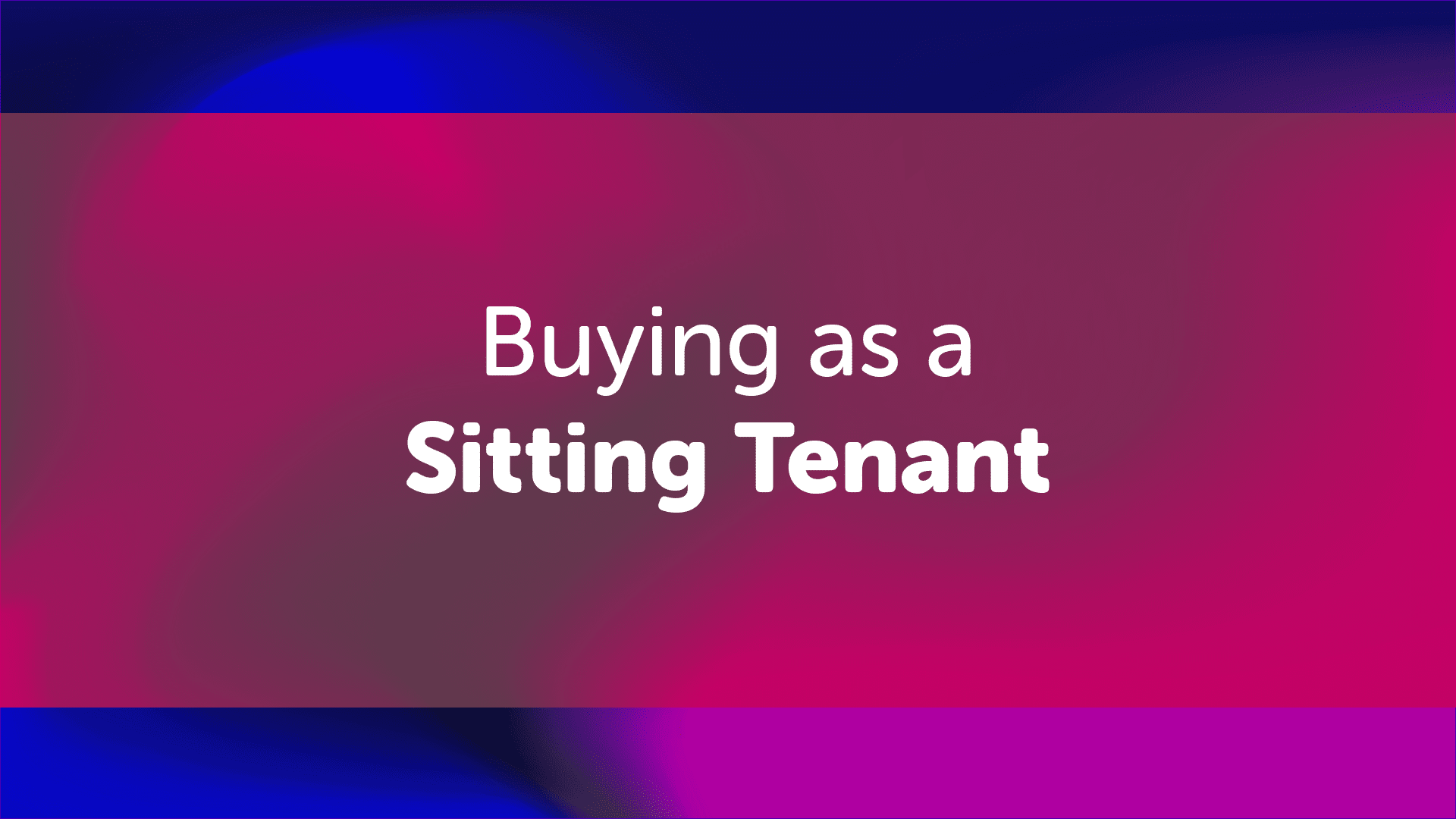 Buying as a Sitting Tenant in Durham | Durhammoneyman